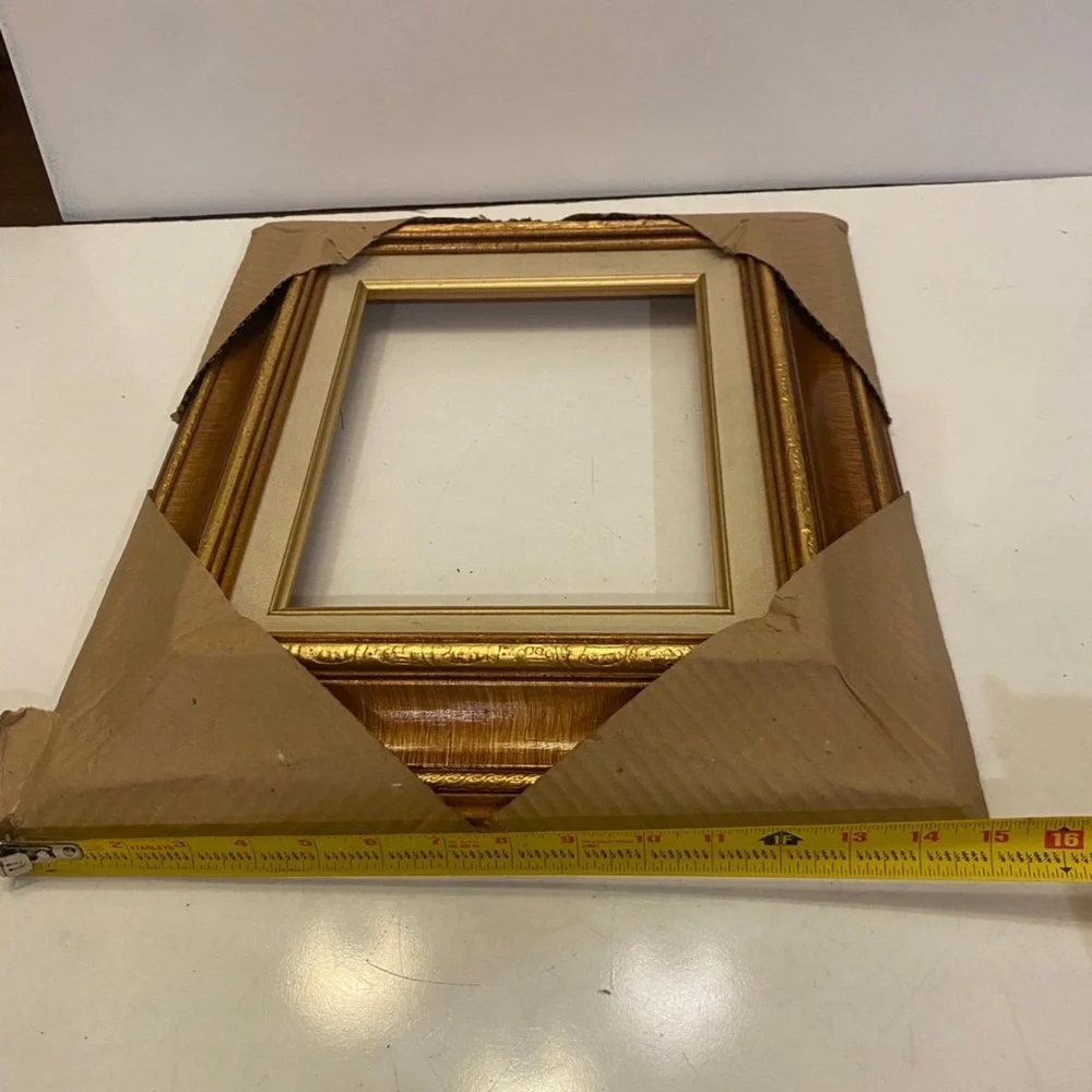 Wooden picture frame no glass. 10 x 8